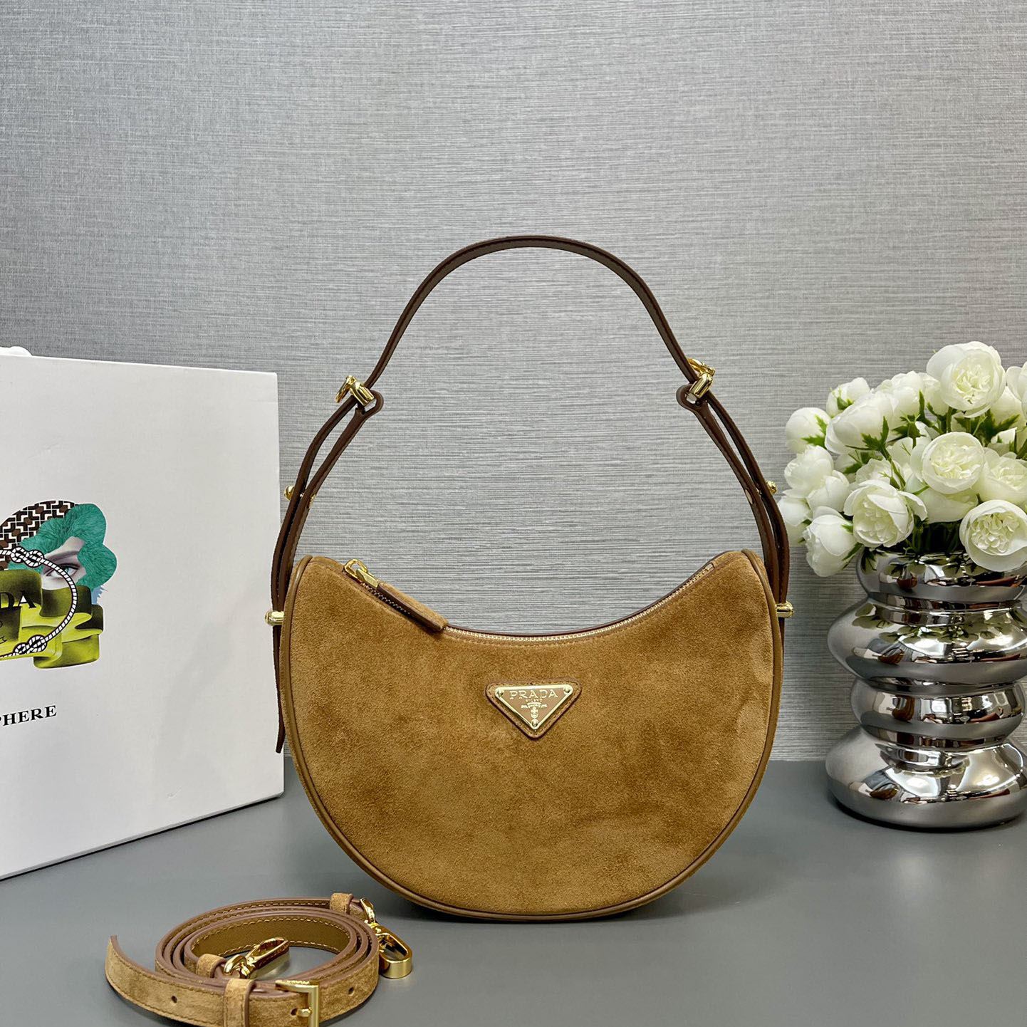 Pra*a top handle bags
